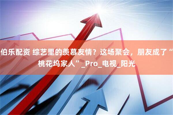 伯乐配资 综艺里的羡慕友情？这场聚会，朋友成了“桃花坞家人”_Pro_电视_阳光